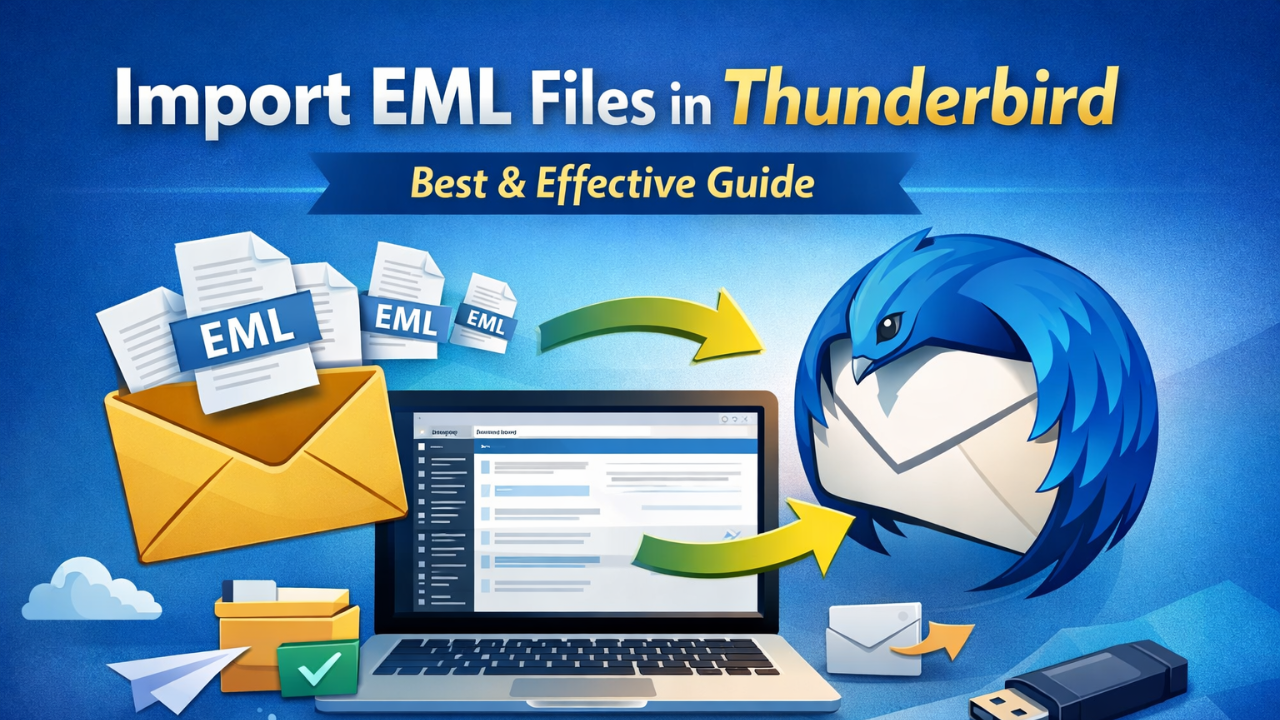 Import EML files in Thunderbird