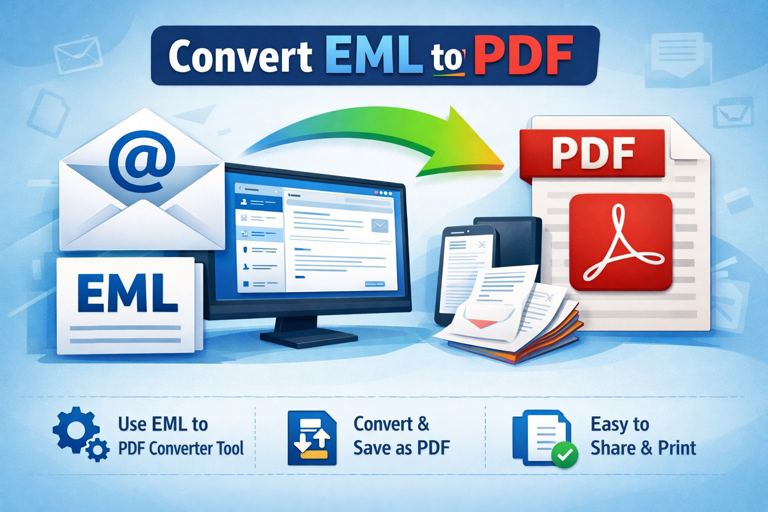 Convert EML to PDF